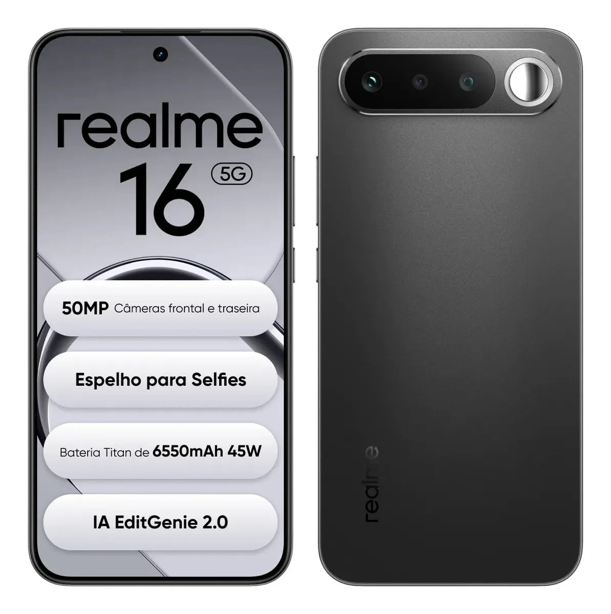 Smartphone Celular Realme 16 5g 256gb 12gb Ram