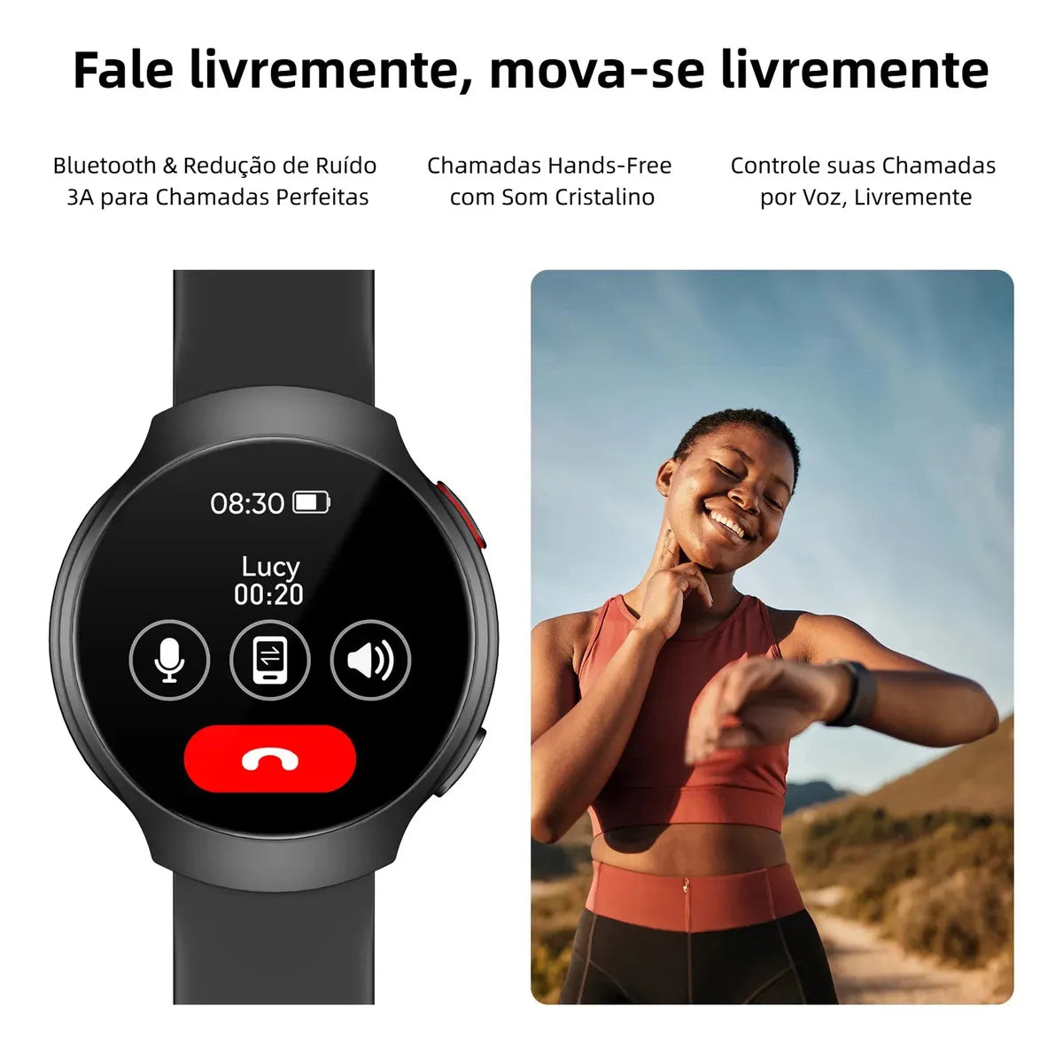Relógio Inteligente Smartwatch Wupro Aiwr Orbit Gps 1.43