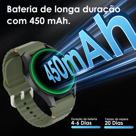 Smartwatch Aurafit G12 GPS AMOLED 1.43