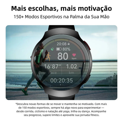 Relógio Inteligente Smartwatch Wupro Aiwr Orbit Gps 1.43