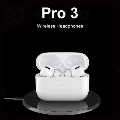 Fone De Ouvido Bluetooth Sem Fio Air Pods Pro 3 Para Android & iOS